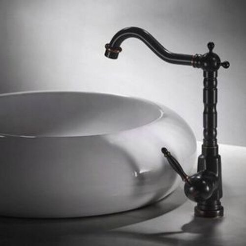 REA Bath REA Pipa za umivaonik Bona Old Black visoka- O&scaron;tećena ambalaža Cijene