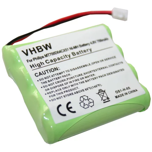 VHBW Baterija za Philips Avent SCD468 / SCD481 / SCD486, 700 mAh
