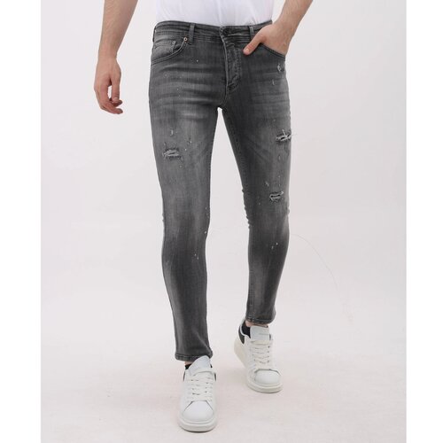 Mario Morato Kavbojke slim 154188923 Siva Slike