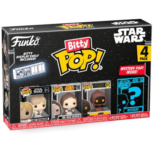 Funko Star Wars - Funko POP! figurice - Bitty Pop, Star Wars, Luke 4PK Slike