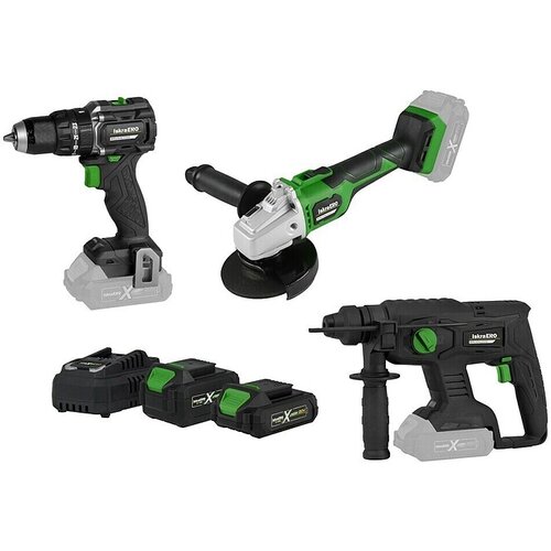 Iskra ero Set orodij X-CROSS IEX-BR-6FC2040 (20 V, 2 bateriji, 6 -del.) productname.garantie.plussign BAUHAUS garancija 5 let za naprave na električni ali motorni pogon Cene