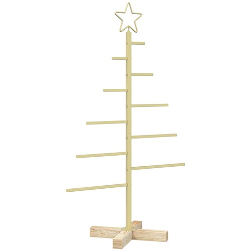  Metalna božićna jelka KUOPIO 90 cm Čelik Zlatno Slike