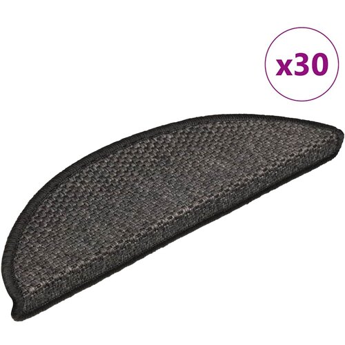  Samoljepljivi otirači za stepenice 30 kom 56x17x3 cm antracit Cijene