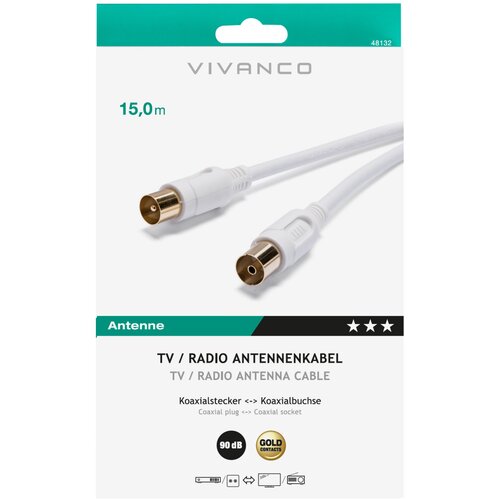 Vivanco 48/20150GW KABEL TV BEL 15M Cene
