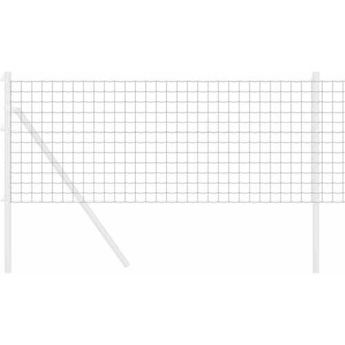 Euro ograda Siva 0,8 x 10 m Željezo prekriveno PVC-om Slike