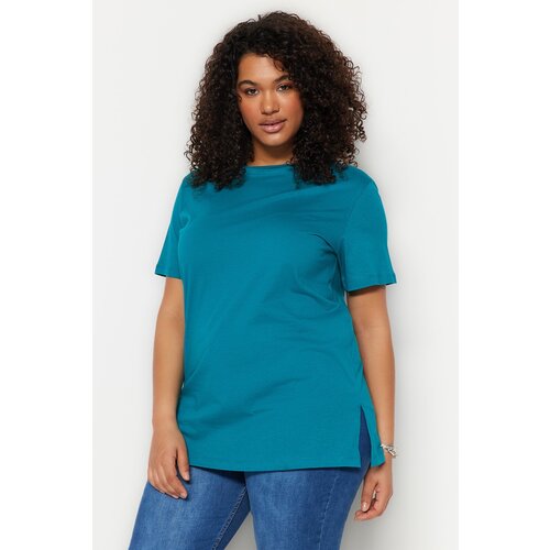 Trendyol Ženska majica Plus Size Slike