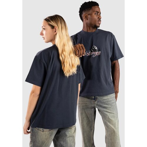 XLARGE Cursive Logo T-shirt navy Slike