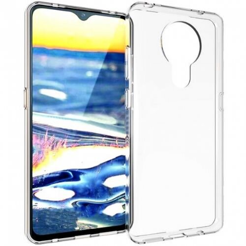 Nillkin ultra tanek silikonski ovitek za nokia 5.3 - prozoren Slike