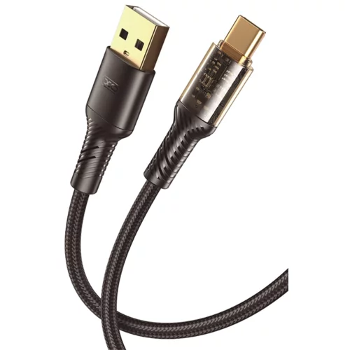 XO Kabel USB-A na USB-C NB229 2.4A 1m črn, (20444129)