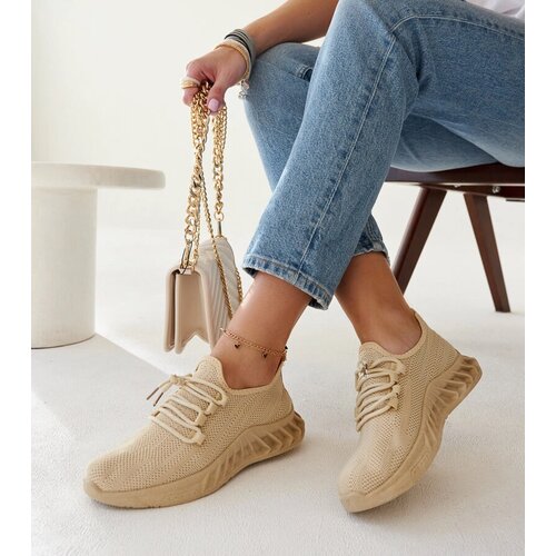 Gemre Beige fabric sneakers Weekley Cene