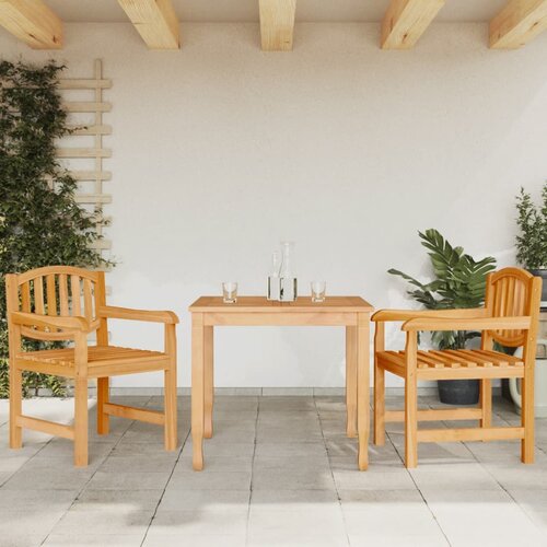 VidaXL Vrtni stoli 2 kosa 58x59x88 cm trdna tikovina Slike