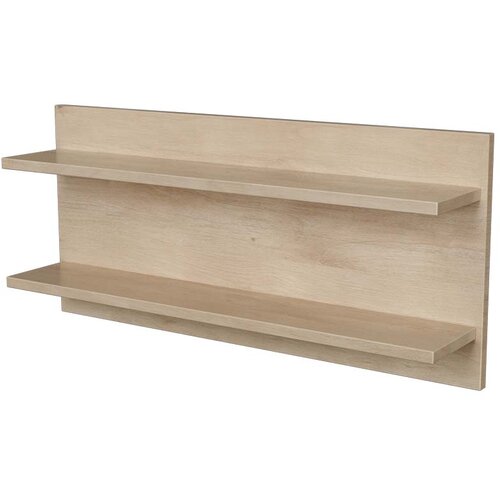 Faktum peak polica za zid, Natural Oak-White Slike