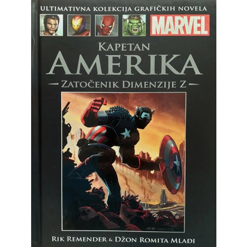 HachetteRS Grupa autora - Marvel graficke novele 8 - Kapetan Amerika: Zatočenik dimenzije Z Slike