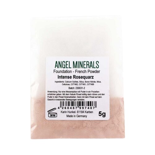 ANGEL MINERALS French Powder Foundation Refill - Intense Rosequarz Cene