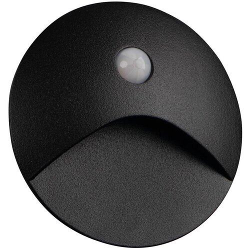 Kanlux 39124 - LED svetiljka za stepeni&scaron;te sa senzorom EXIN, 2,5W/230V, 3000K, IP65, crna okrugla Cene