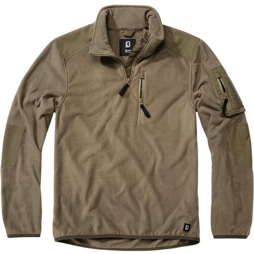 Brandit Fleece Troyer Ripstop olive Slike