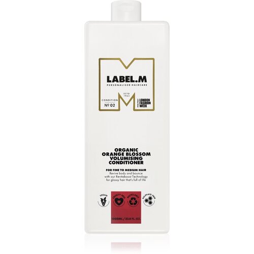 Label.m Organic Orange Blossom Volumising Conditioner balzam za volumen in čvrstost 1000 ml Cene