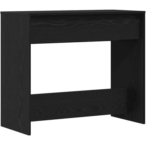  Konzolni stolić crni hrast 89x41x76 5 cm Konstruirano drvo - Crni hrast Slike