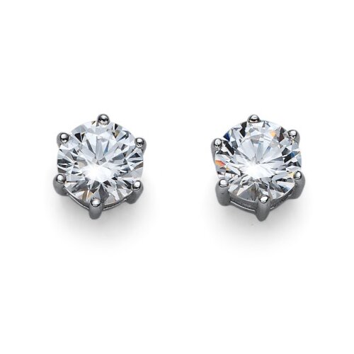  Ženske oliver weber brilliance medium 925ag zircon mindjuše sa swarovski kristalom ( 62066.001 ) Cene