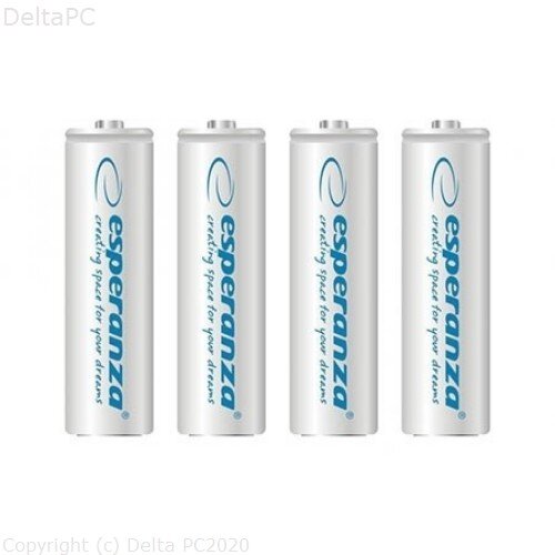  baterije Esperanza Ni-MH AA 2000 mAh 4 kom white EZA104w Cijene