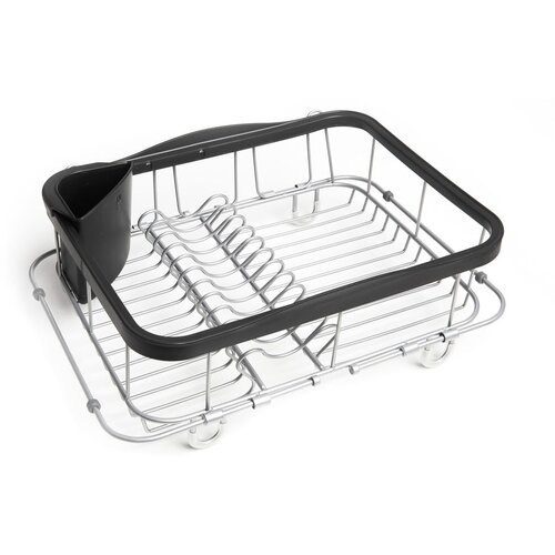 Umbra Crni željezan ocjeđivač za posuđe 37x29 cm Sinkin &amp;ndash; Slike