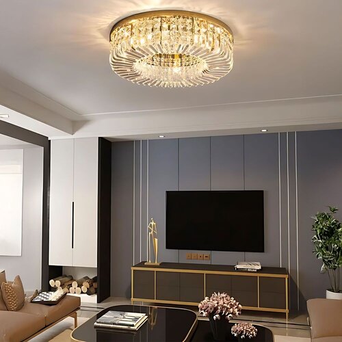 Toolight Luster APP1728-6C 50 cm Gold Slike