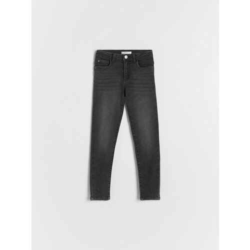 Reserved - Kavbojke super soft skinny - Črna Cene
