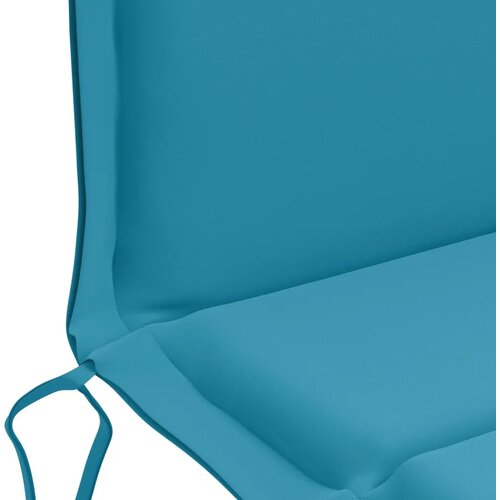  Jastučić za nisku stolicu GEMERT 6 kom. 100% poliester - Svijetlo plava (polister) 110 x 50 x 3 cm 6 Slike