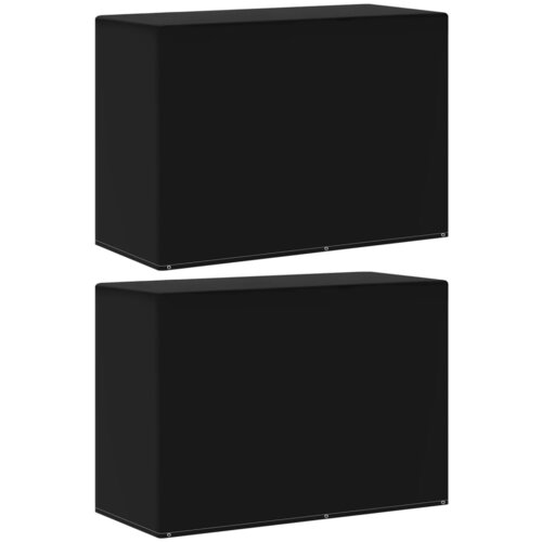 vidaXL Pokrivalo za plinski žar s 6 obročki 2 kosa 180x80x125 cm Cene