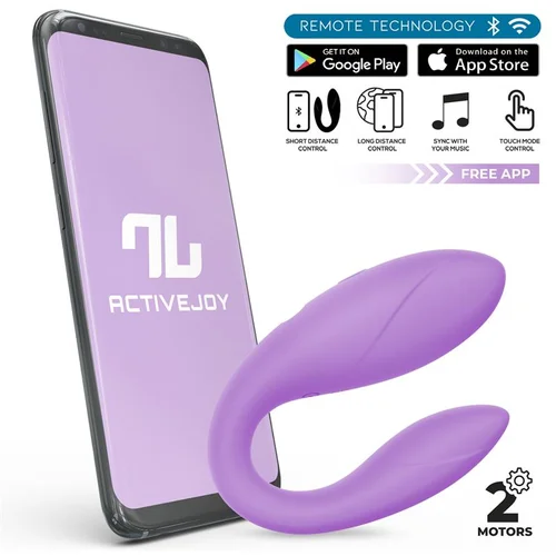 INTOYOU App Series Couple Toy with App Premium Silicone Lavender