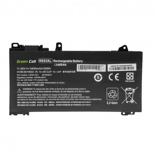 Green cell Baterija za HP Probook 430 G6 / 440 G6 / 450 G6 / 455R G6 / 450 G7, 3400 mAh Slike