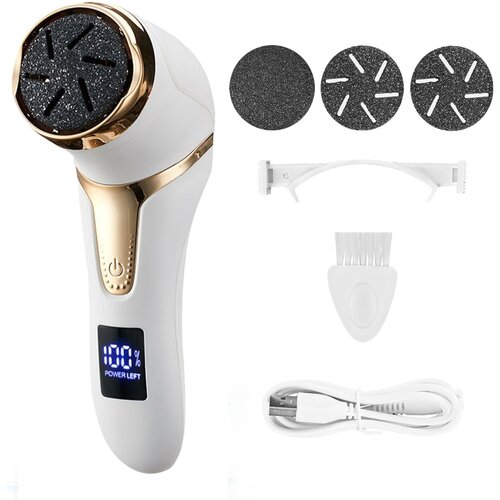INF Električni vakuumski pilnik za pete &amp;ndash; USB polnljiv White, (5000291696) Slike