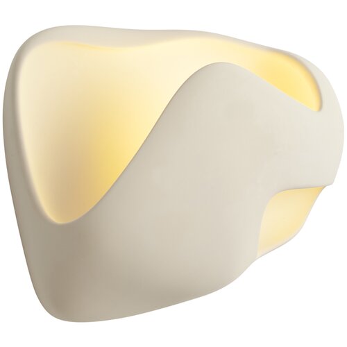 QAZQA Japandi stenska svetilka krem 30 cm - Pietra Slike