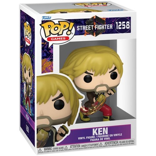 Funko Bobble Figure Games - Street Fighter 6 POP! - Ken #1258 Slike