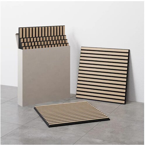  Komplet od 4 akustična obložna panela VASAVIK 60x60 cm, prirodni hrast Cene