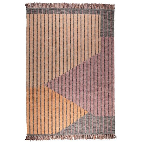 Dutchbone Rožnata/breskova bombažna preproga 160x230 cm Hampton &ndash; Cene