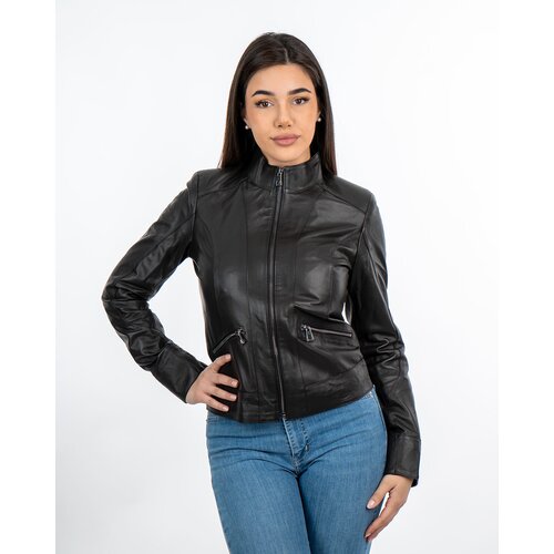 La Force Fashion Kožna jakna Krystle - Tamno braon Cene