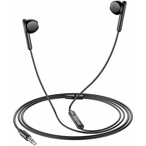 Hoco žične slu&amp;scaron;alice Jack 3.5 mm sa mikrofonom M93 crne Slike