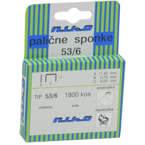 Sponke za spenjač niko 53/6 1/1800 NN Cene