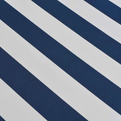 Tenda Sklopiva tenda na ručno upravljanje 350 cm crno-bijela Slike