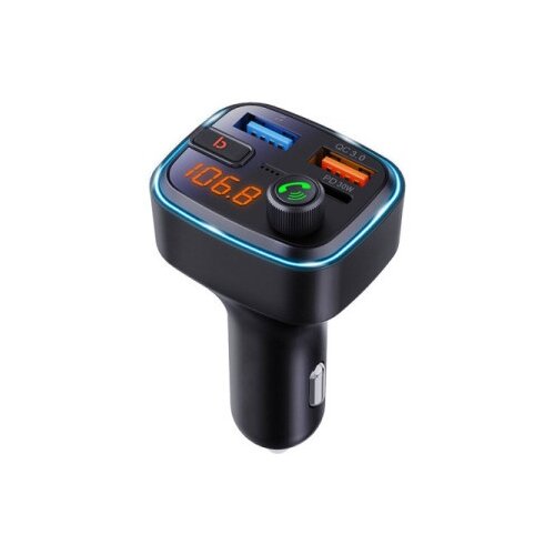 X Wave 160478 BT 20 FM transmiter za kola,Bluetooth,LED,USB,3D Surround,USB-TypeC PD30W+QC3.0 brzo punjenje Cene
