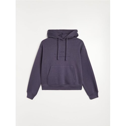 Sinsay Hoodie dukserica s džepom i vezenim natpisom Cijene