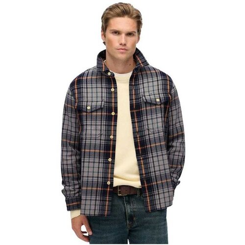 Superdry karirana muška košulja Cene