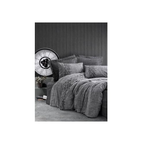Lessentiel Maison Ranforce posteljina (160x220) Sooty Grey Cene