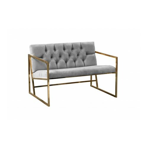 Atelier Del Sofa sofa dvosed oslo gold grey Cene
