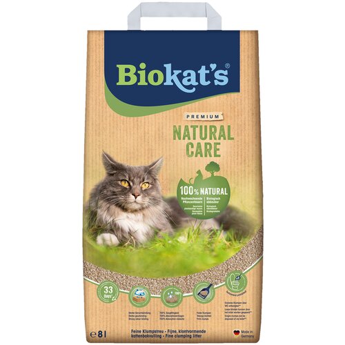 Biokats Natural Care pesek za mačke - 8 L Slike