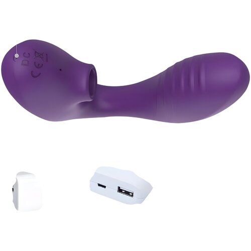 Tracy&amp;#039;s Dog Clitoral Sucking Vibrator OG Pro 2 - Purple Slike