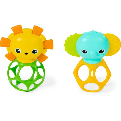Bright Starts Soother Pals™ Easy-Grasp igračka s grickalicom 3 m+ 2 kom Cene