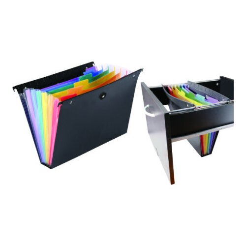 Viquel Fascikla za viseće arhive Rainbow class crni Cene