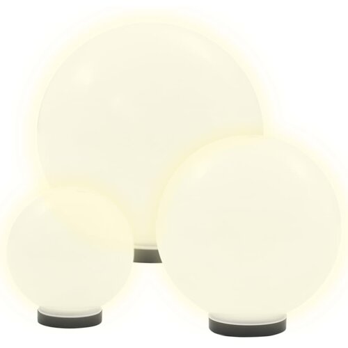 6-dijelni set LED kuglastih svjetiljki 20/30/40 cm PMMA Slike